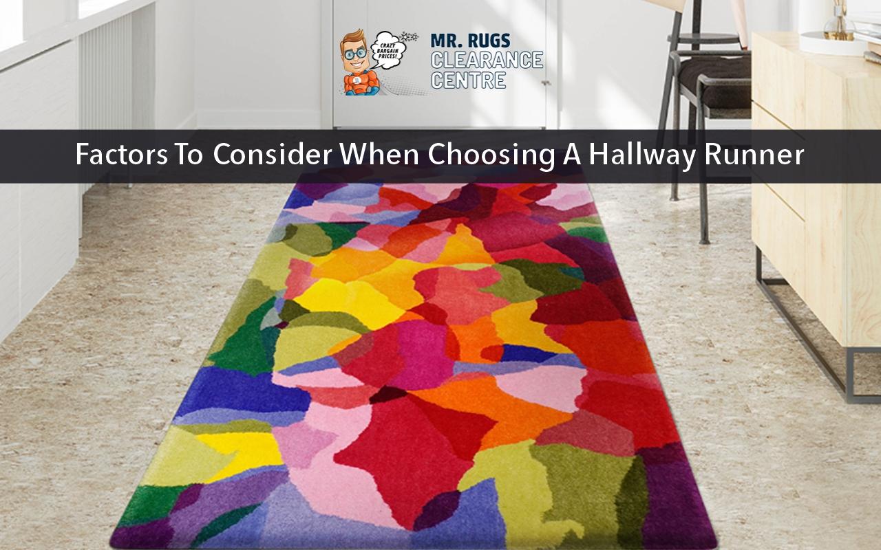 Factors To Consider When Choosing A Hallway Runner