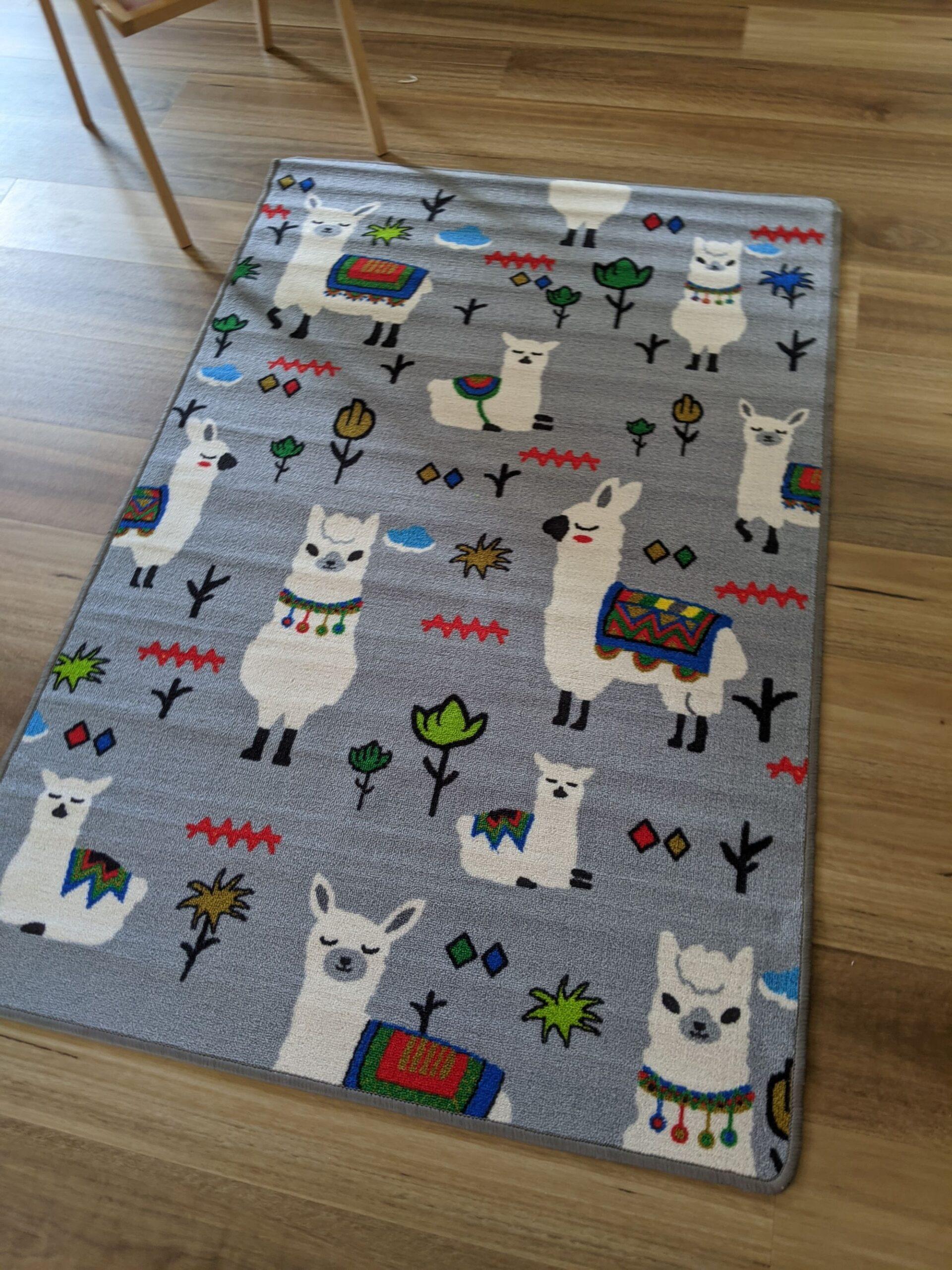 Alpaca Grey kids rug