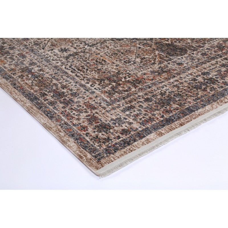 Alhambra Transitional beige floor rug