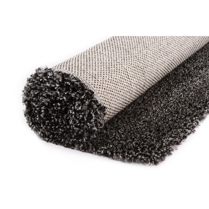 Deluxe Shaggy 5533 90 Black Rug