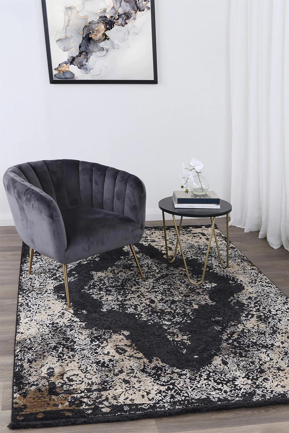 Brooklyn Bedford 400 gold Rug
