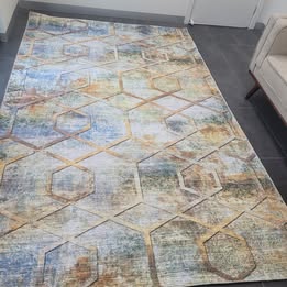 COZY MACHINE WASHABLE – Prism Geometric Rug 195x295