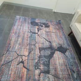 COZY MACHINE WASHABLE - Abstract Print Rug 160x230