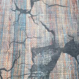 COZY MACHINE WASHABLE - Abstract Print Rug 160x230