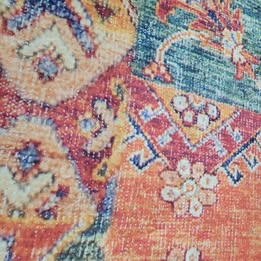 Flosker MACHINE WASHABLE - Bazaar Print Rug 200x290