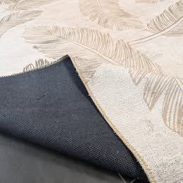 COZY MACHINE WASHABLE - Feather      Print Rug 200x300