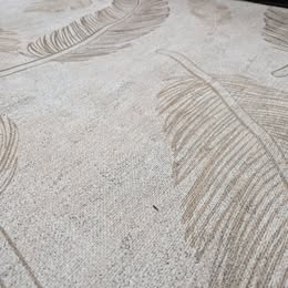 COZY MACHINE WASHABLE - Feather      Print Rug 200x300