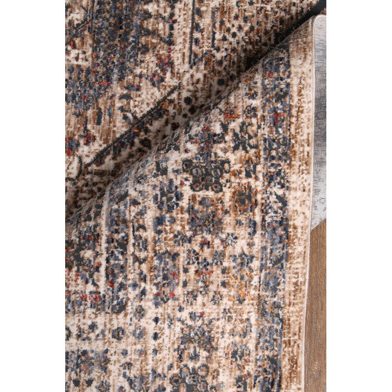 Alhambra Transitional beige floor rug