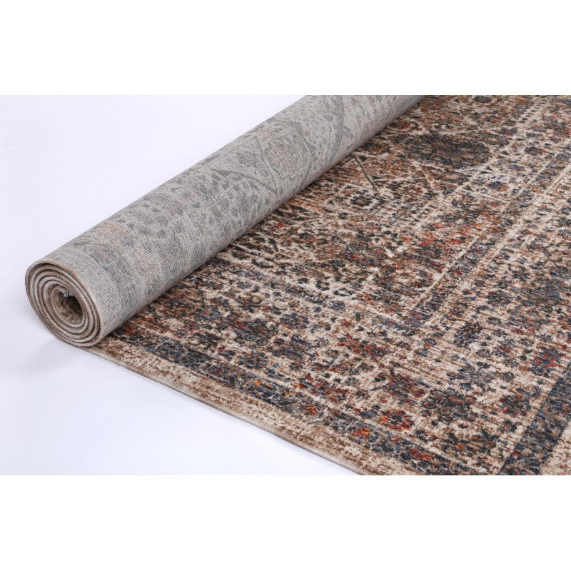 Alhambra Transitional beige floor rug