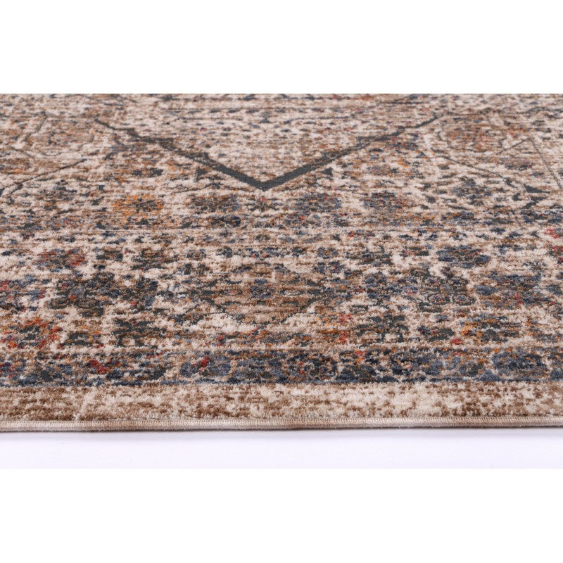 Alhambra Transitional beige floor rug