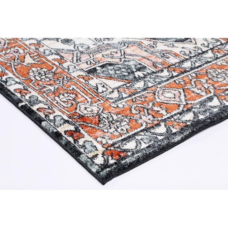 Estate Esta01 Black transitional rug