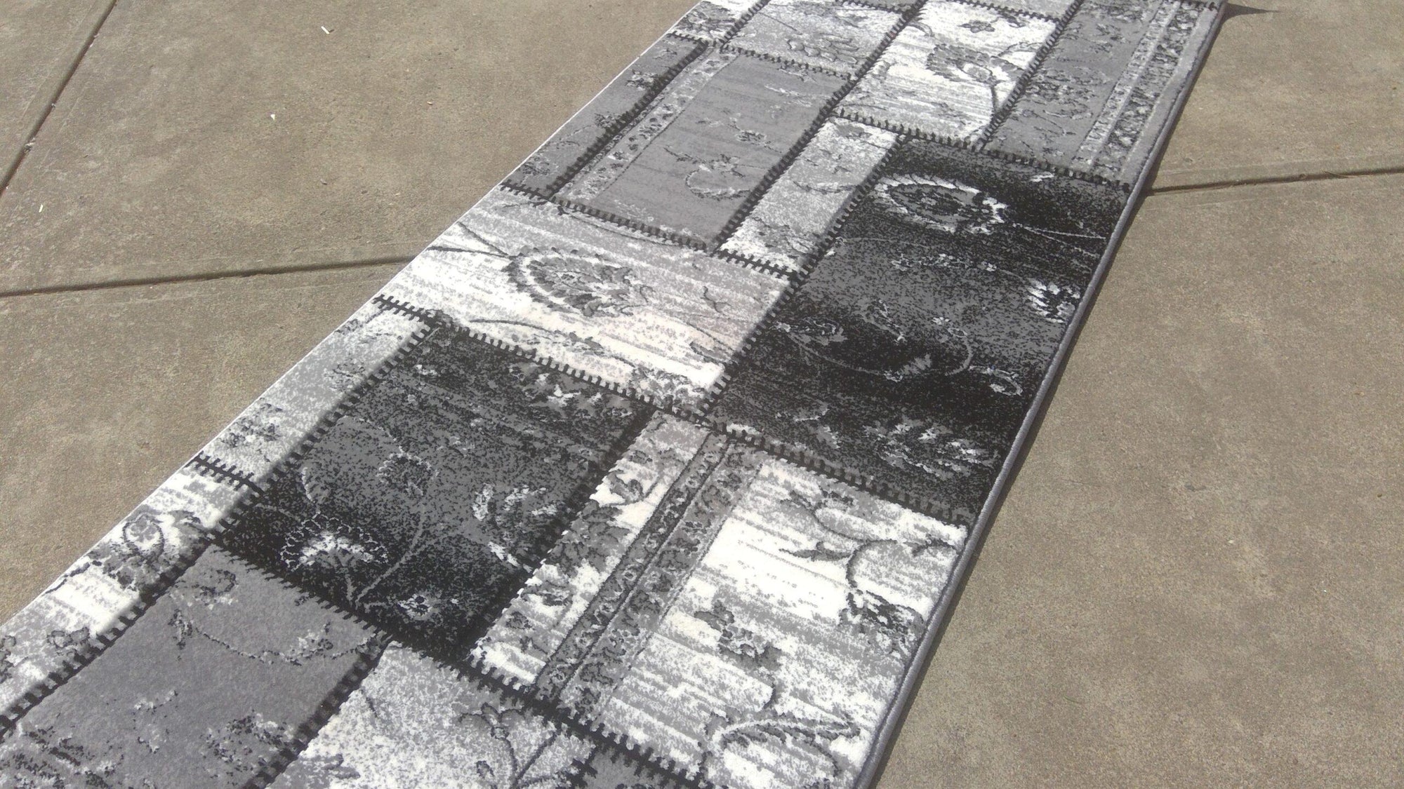 Istanbul 3011 Grey 80 cm Wide Runner