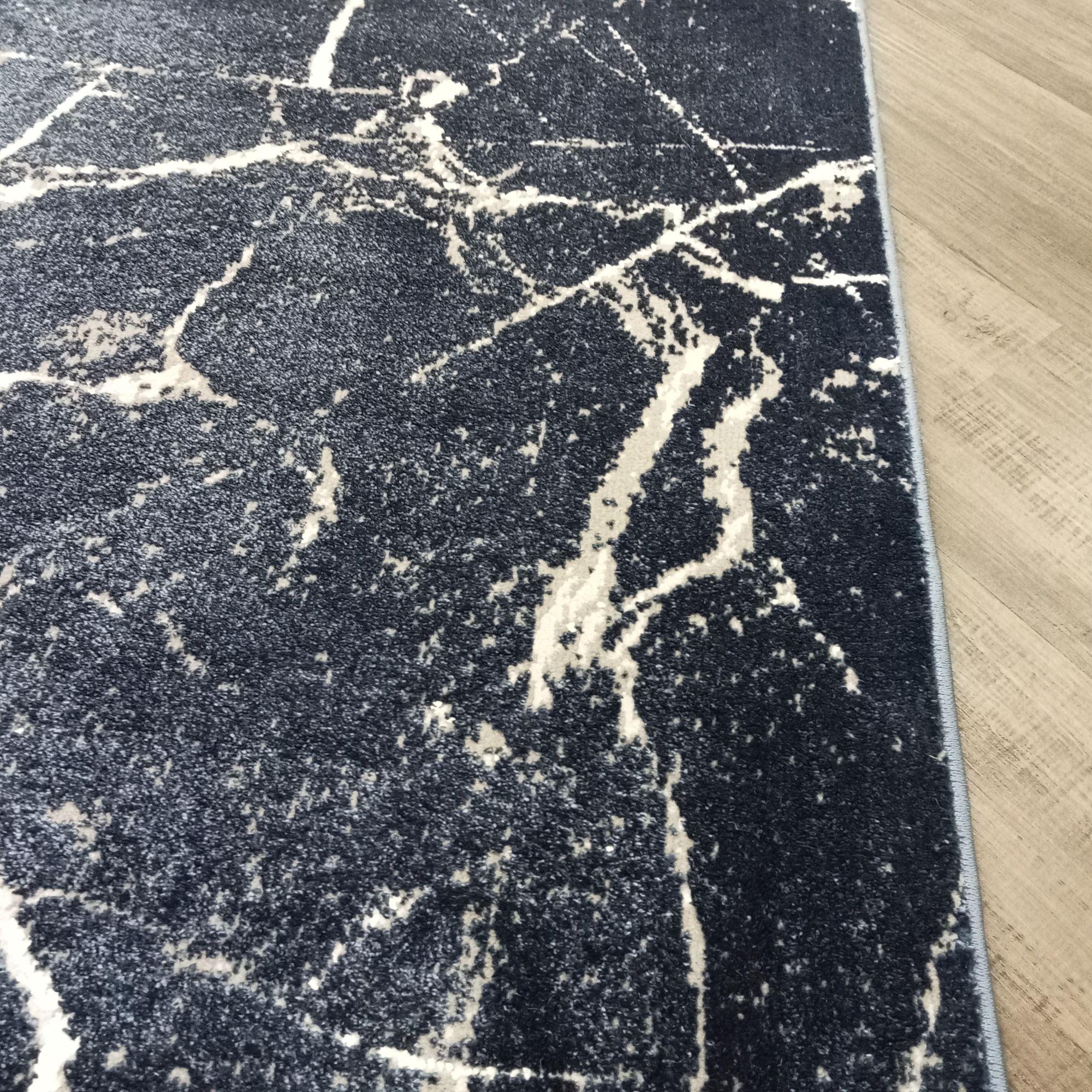 Axel cracked glass Blue 80 cm Wide