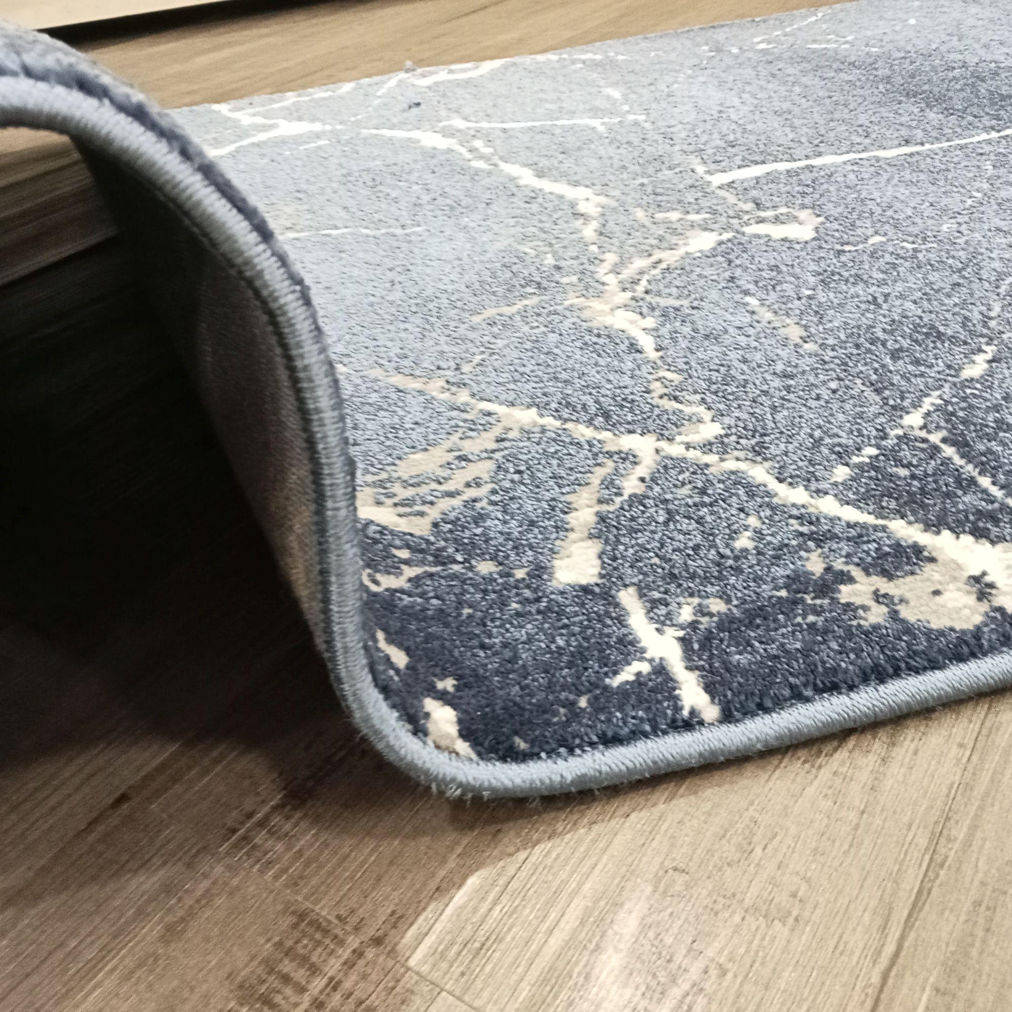 Axel cracked glass Blue 80 cm Wide