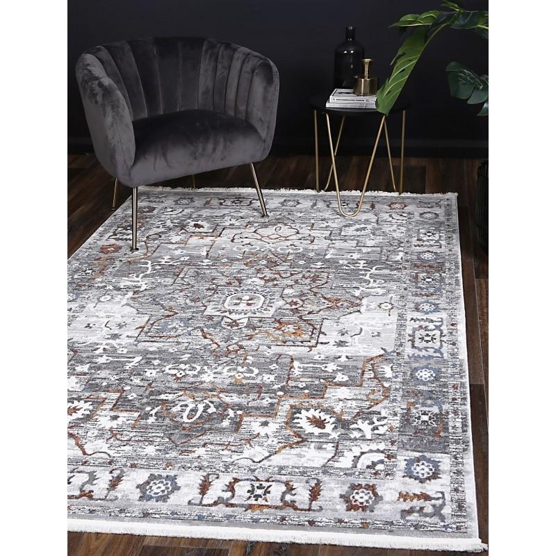 Bohemian Paradise grey multi rug