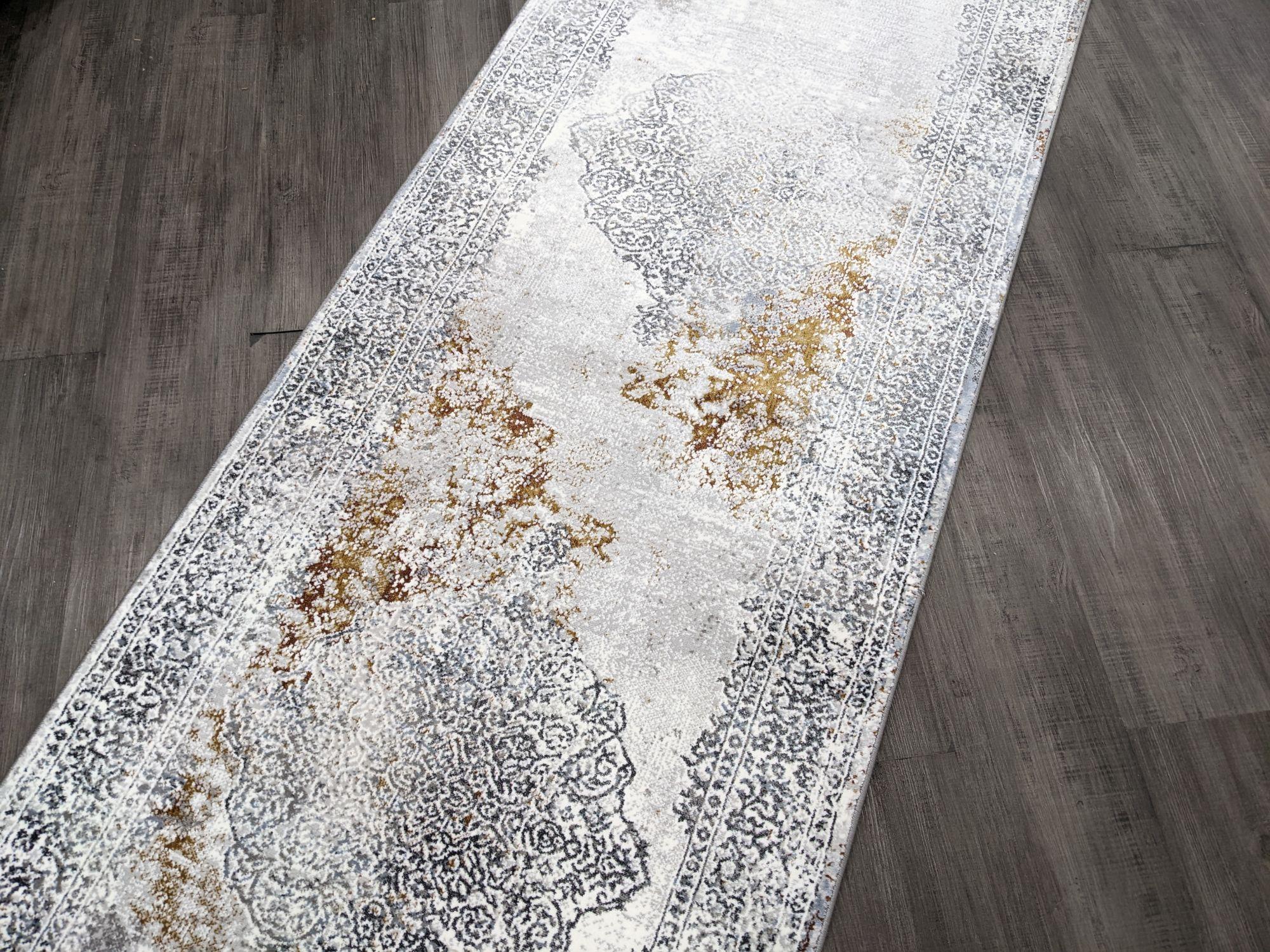 Merry Multi coloured traditonal runner 100 cm Wide