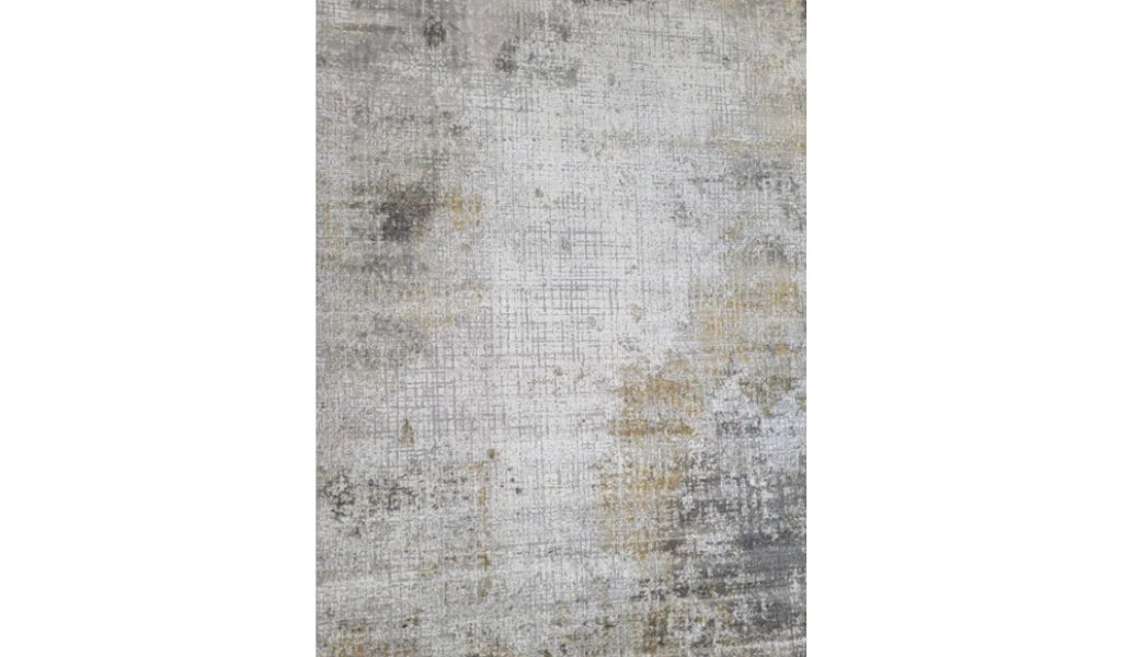 Alissa 733 grey gold patches rug