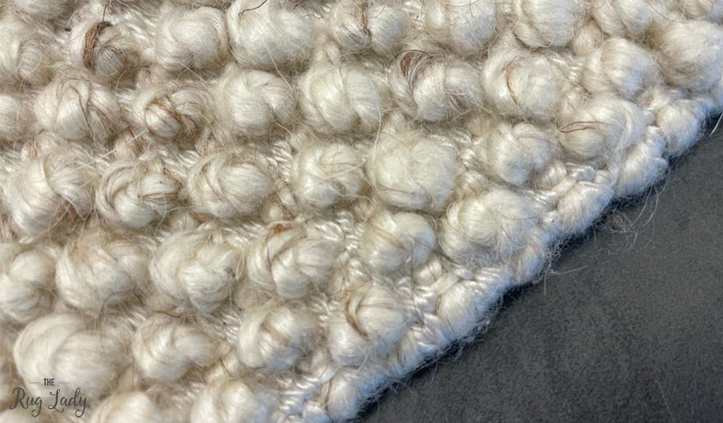 Avani Natural Off White Loop Rug