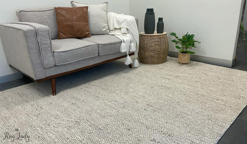 Avani Natural Off White Loop Rug