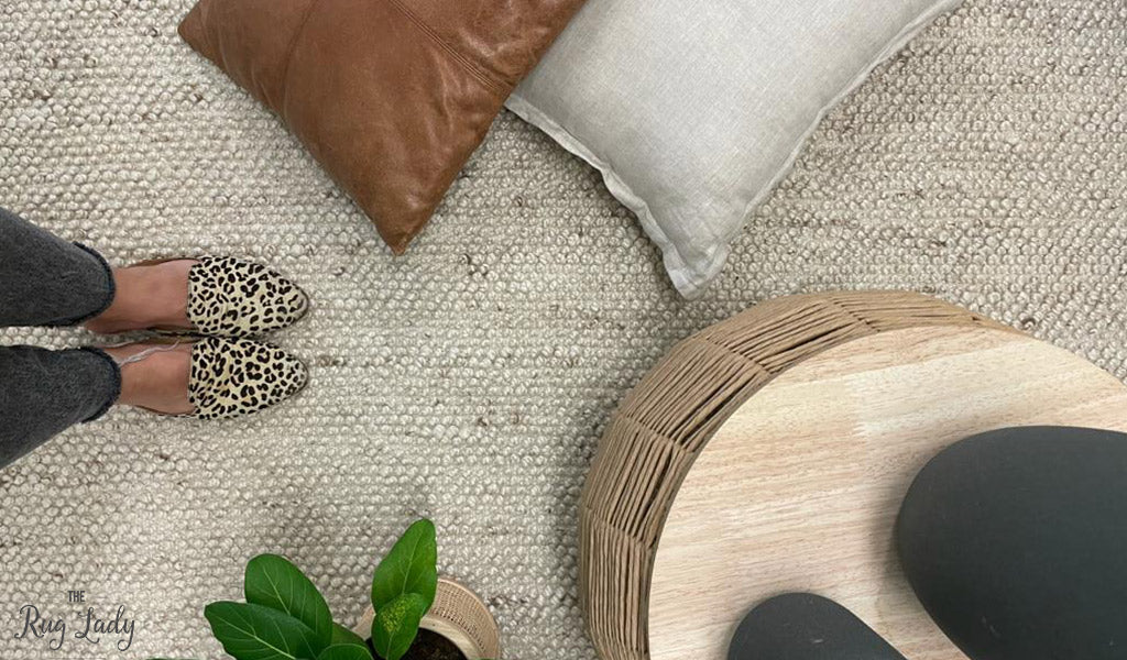 Avani Natural Off White Loop Rug