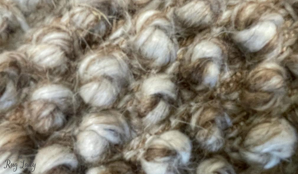 Avani Taupe Beige Loop Round Rug