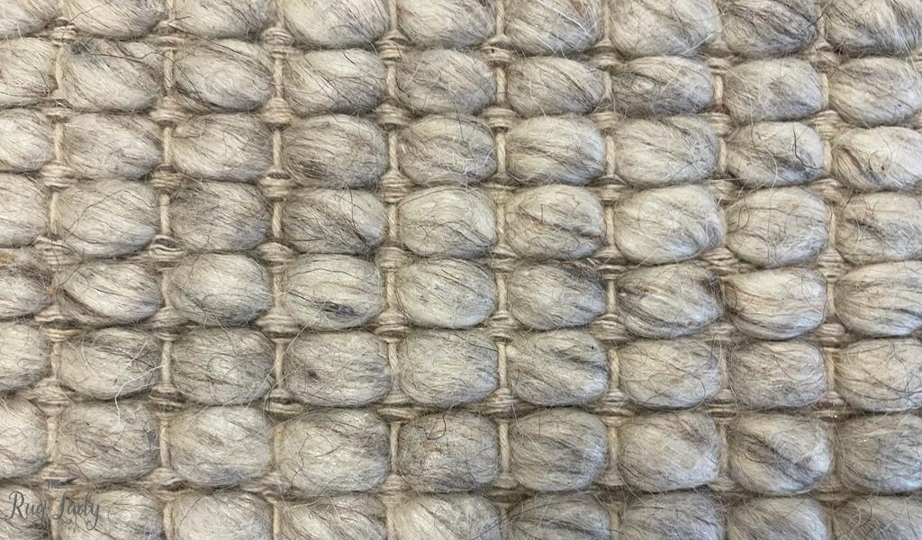 Essence Scandinavian Pumice Grey Felted Wool Rug