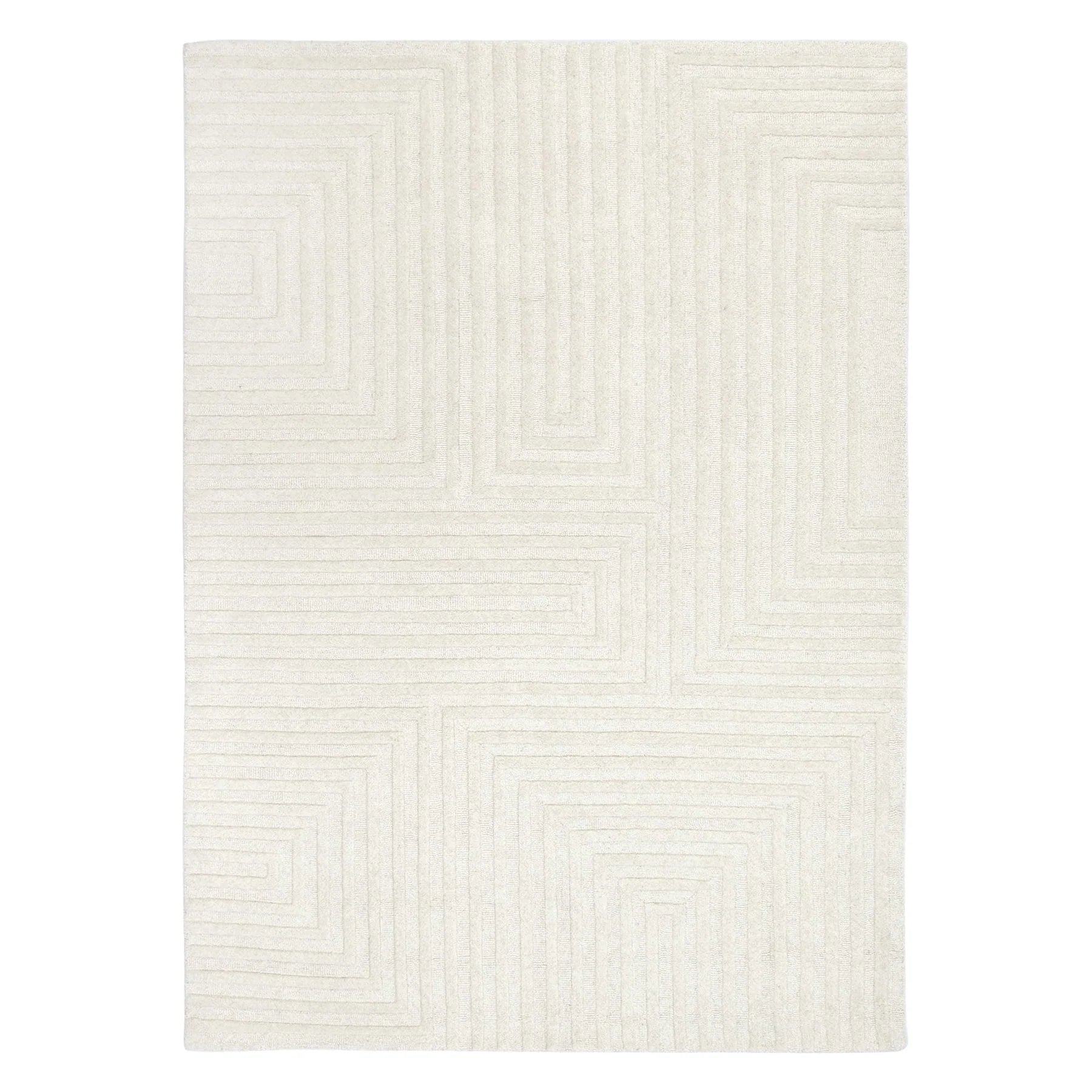 Les Nomades Felix Ivory Wool Rug