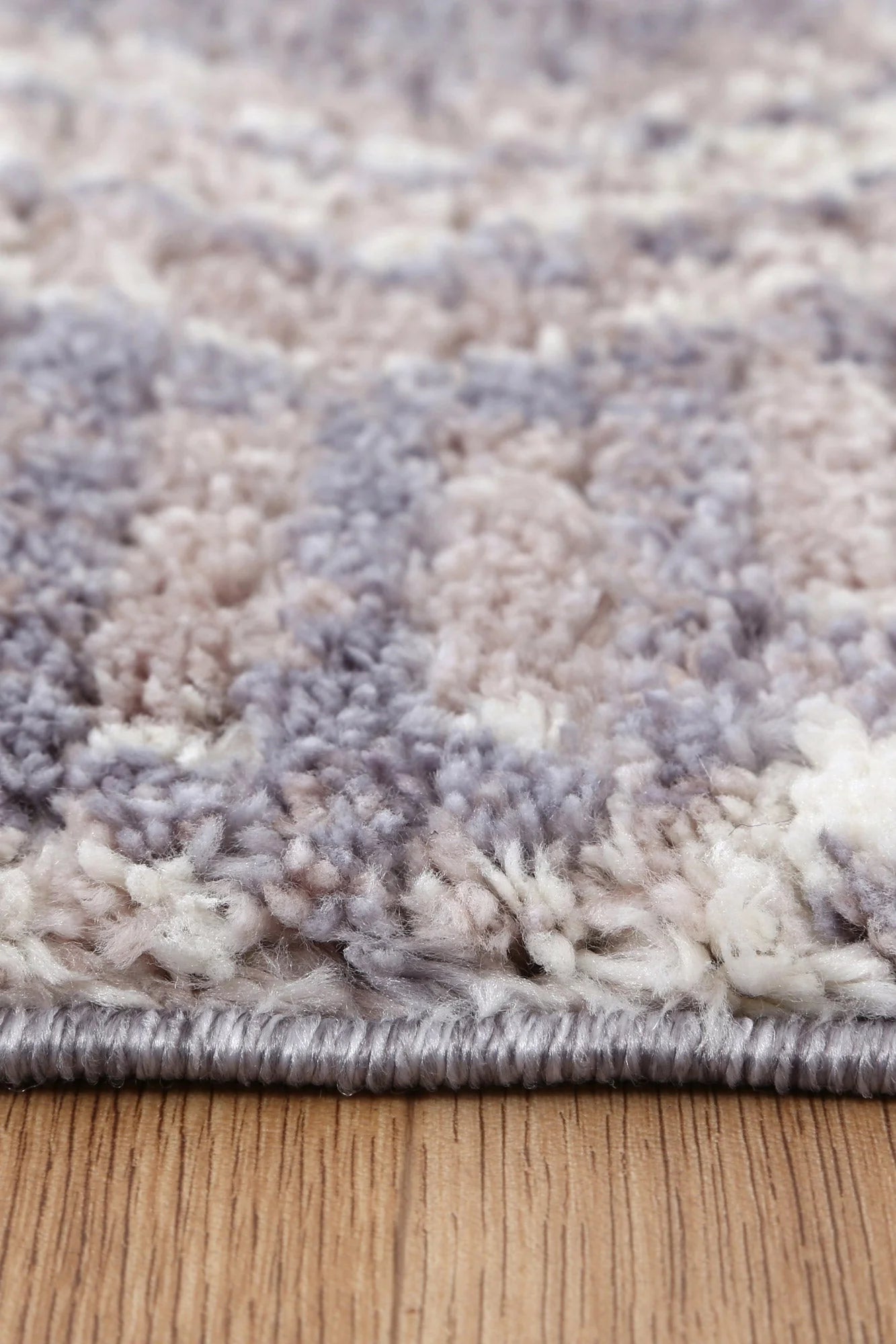 Morocco Ash modern shagg Rug