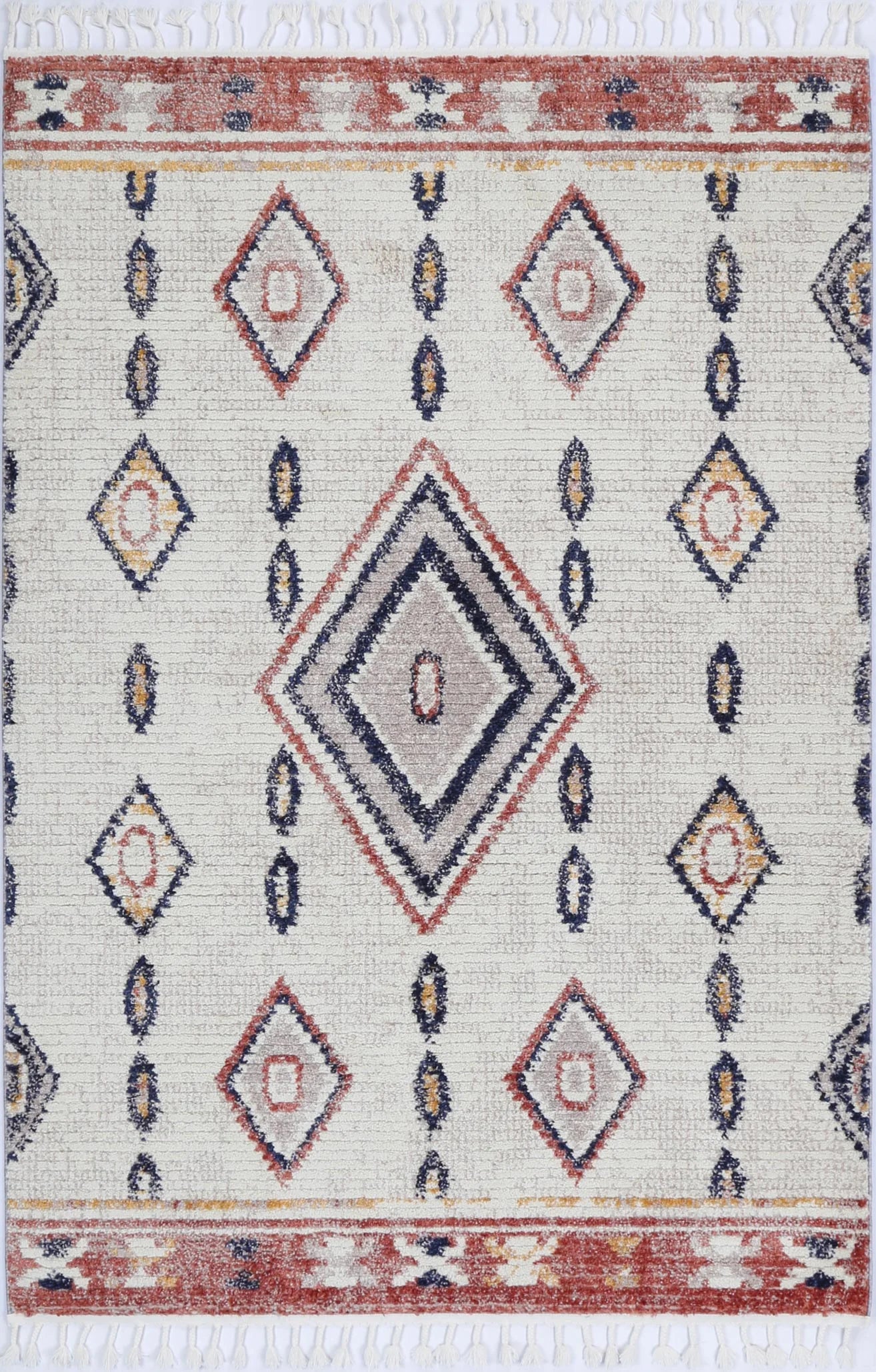 Morocco Tribal Diamond Multi Rug