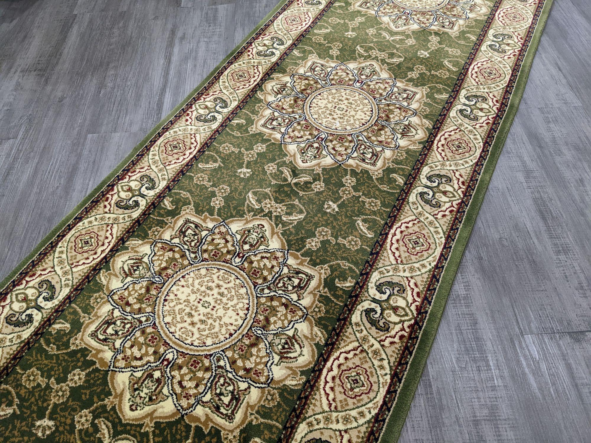 T03 green 80 cm Wide Runner