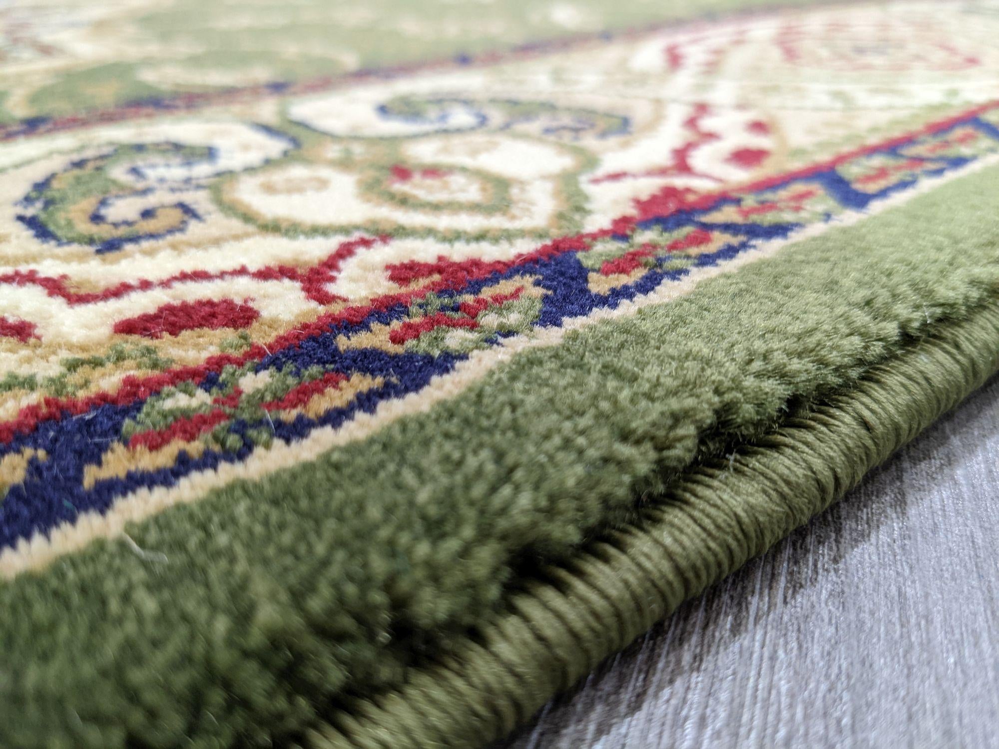 T03 green 80 cm Wide Runner