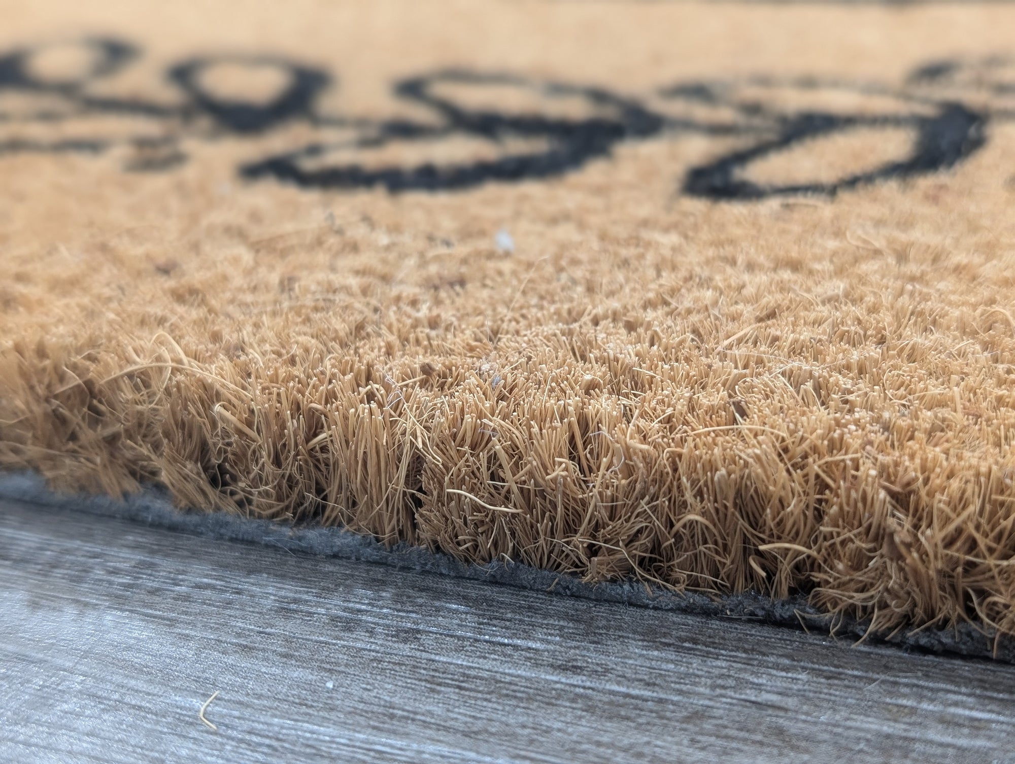 Outdoor Coir Mat - Welcome Wreath