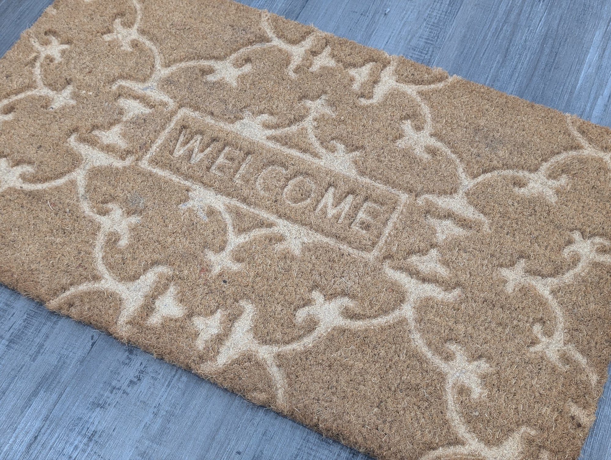 Outdoor Coir Mat - Welcome Provincial