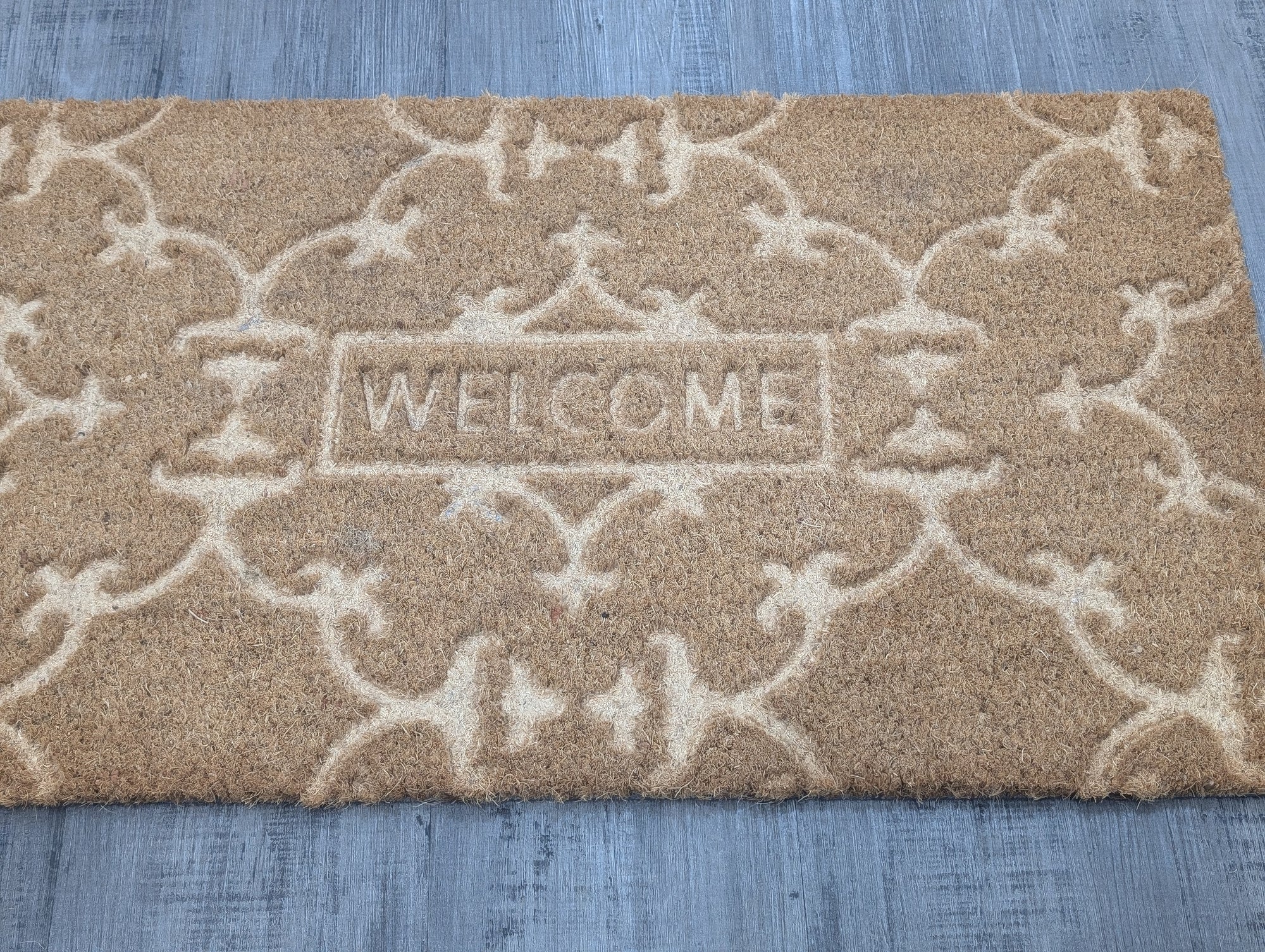 Outdoor Coir Mat - Welcome Provincial