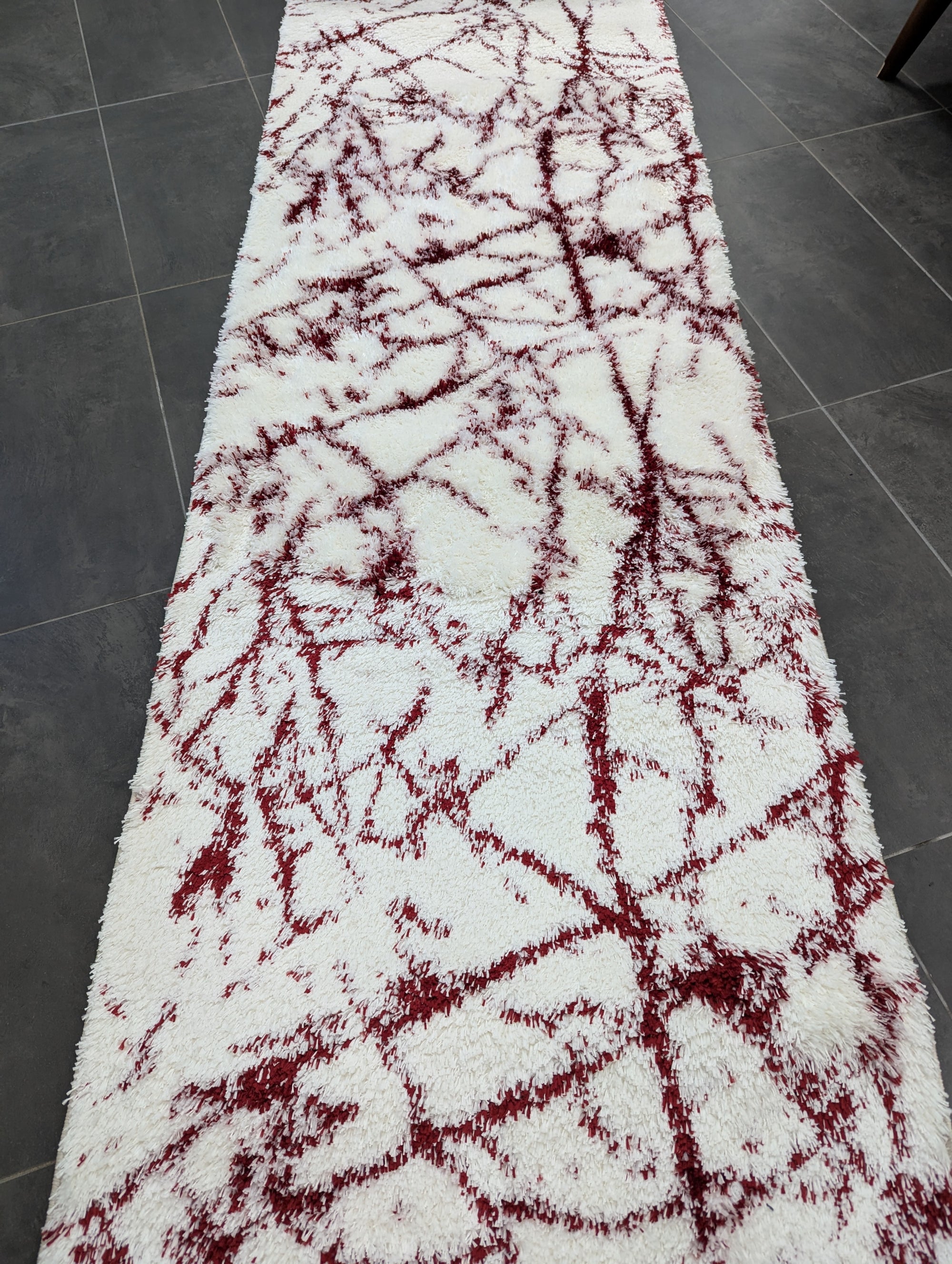 8 Jasmine shaggy 80 cm wide runner