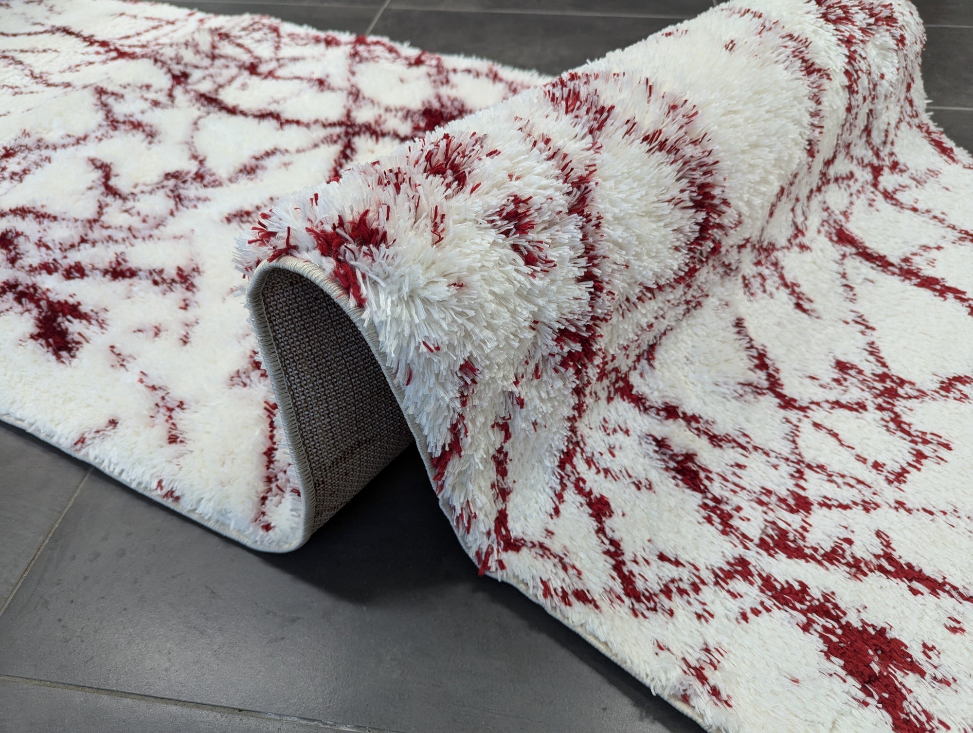 8 Jasmine shaggy 80 cm wide runner