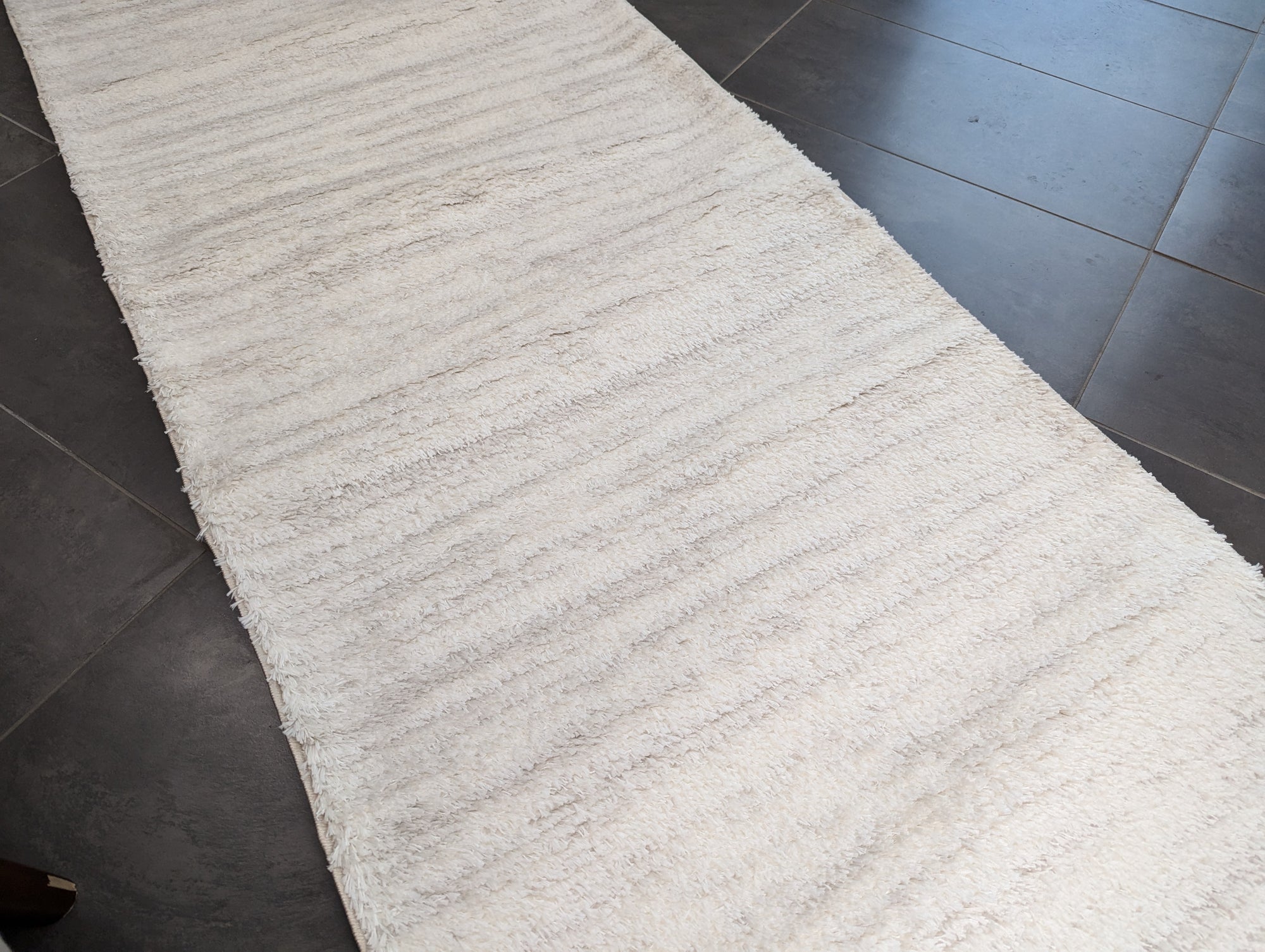 3 Jasmine shaggy 80 cm wide runner
