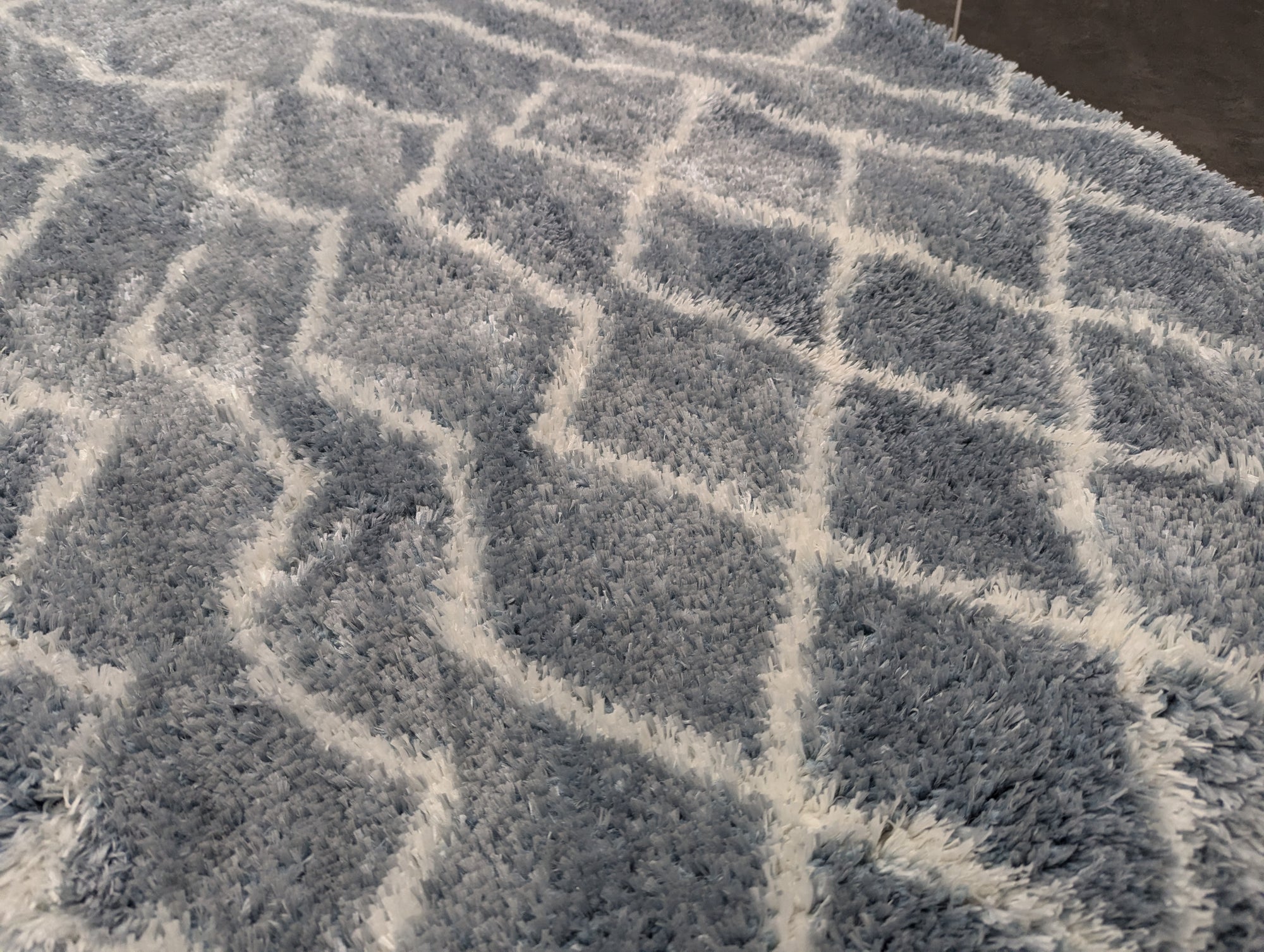 5 Jasmine shaggy 80 cm wide runner