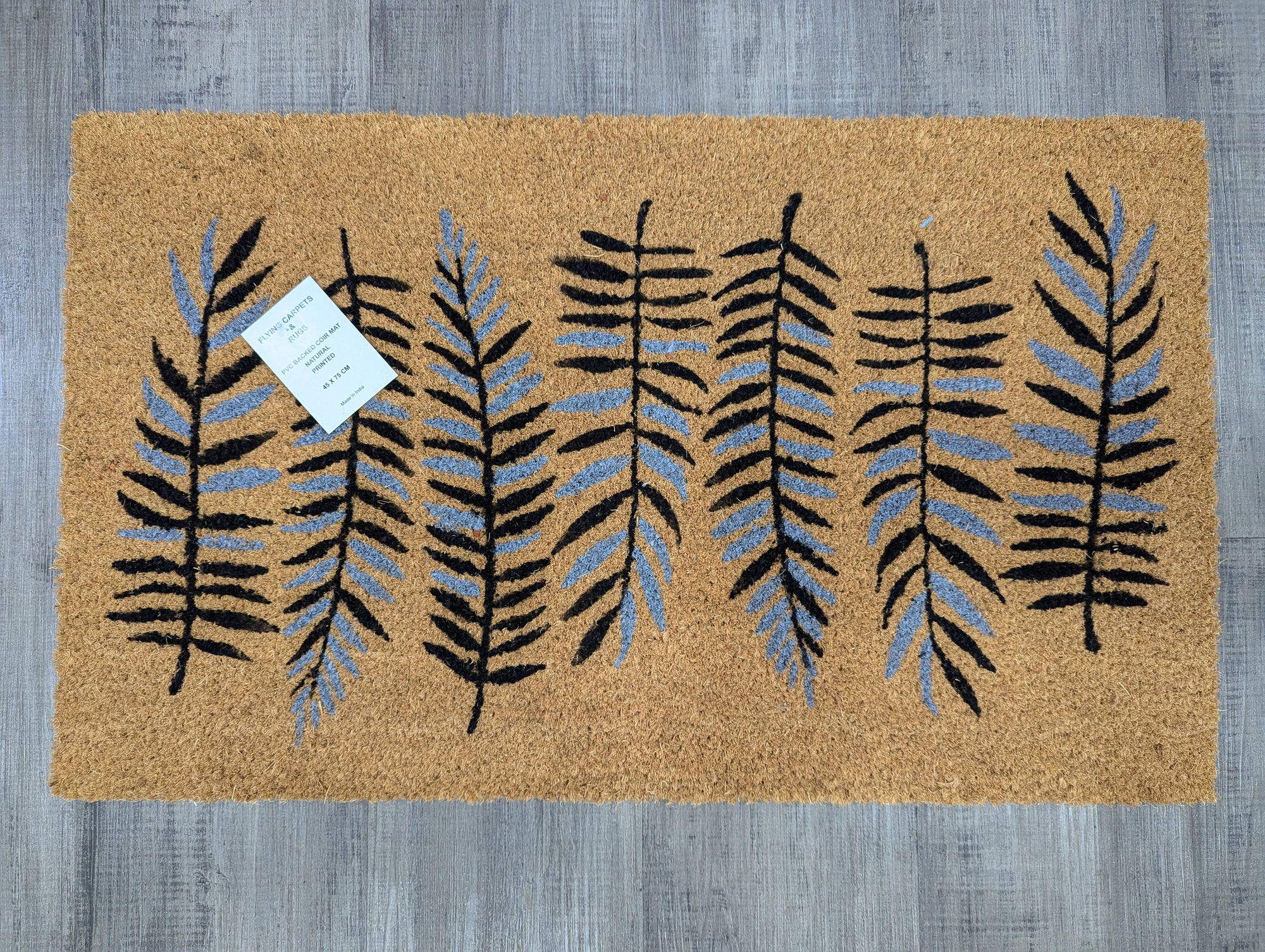 Leaves pattern - outdoor mat