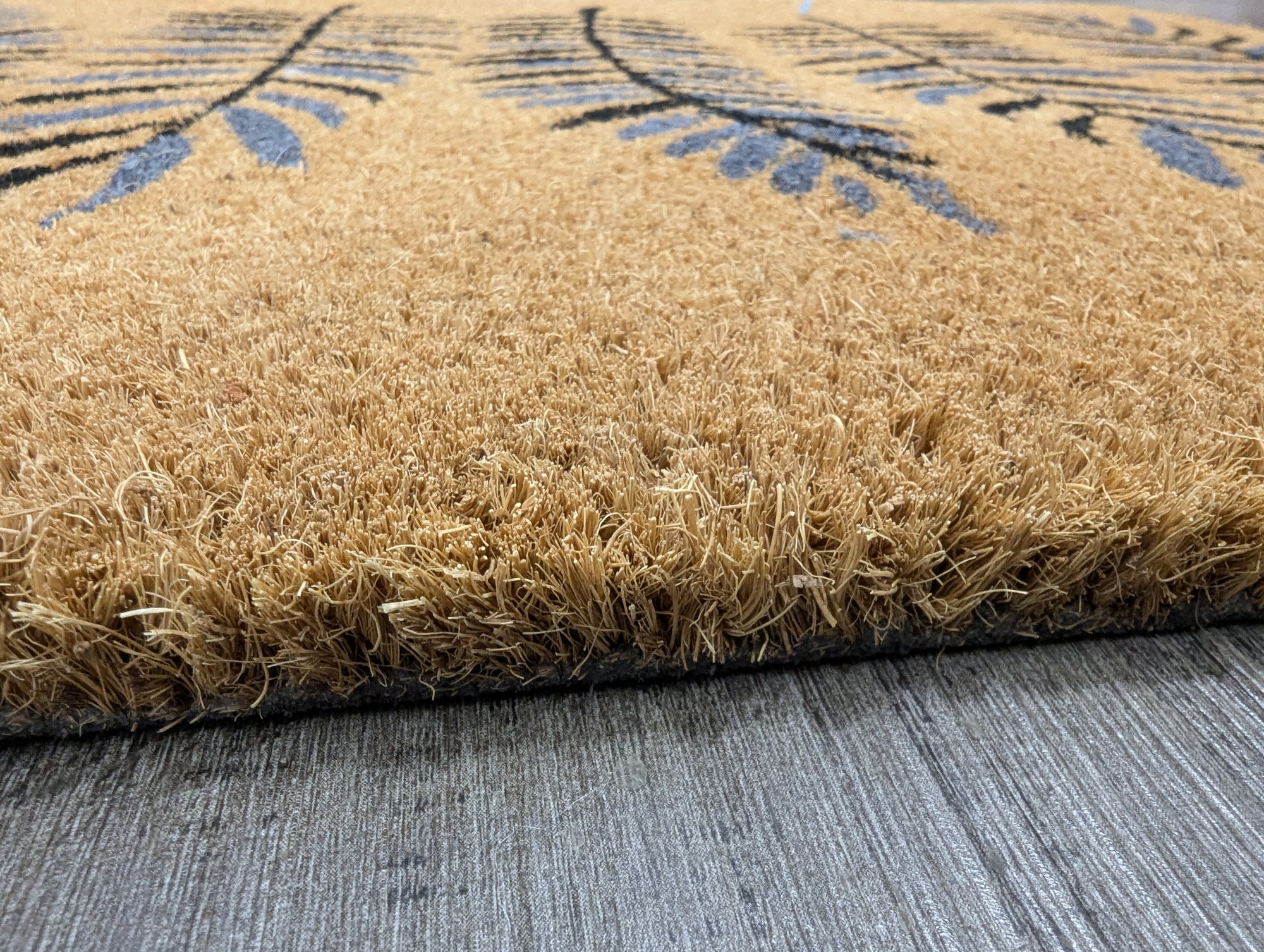 Leaves pattern - outdoor mat