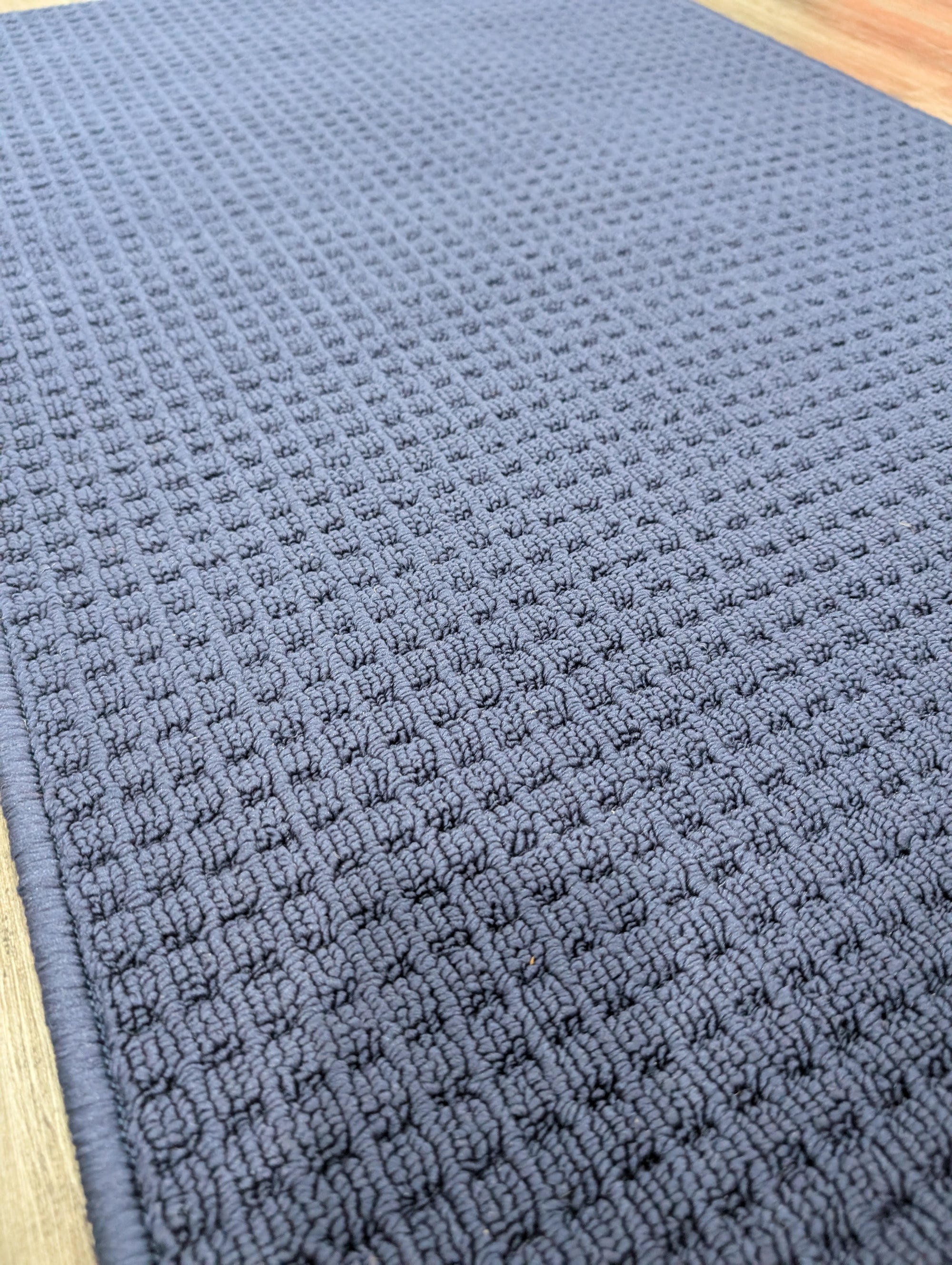 Blue Navy Accent runner 66 cm Wide