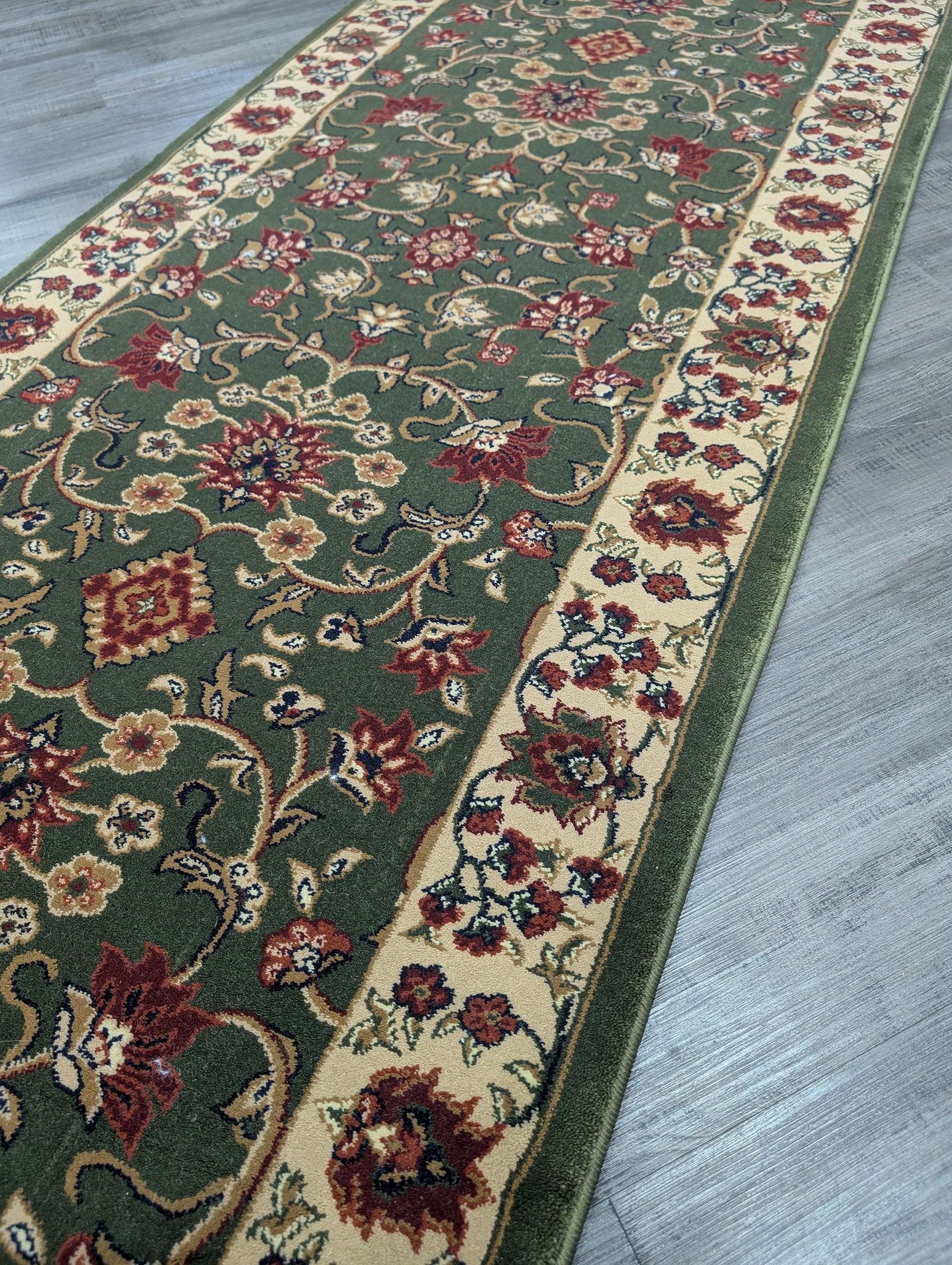 Ay01 green 80 cm Wide Runner