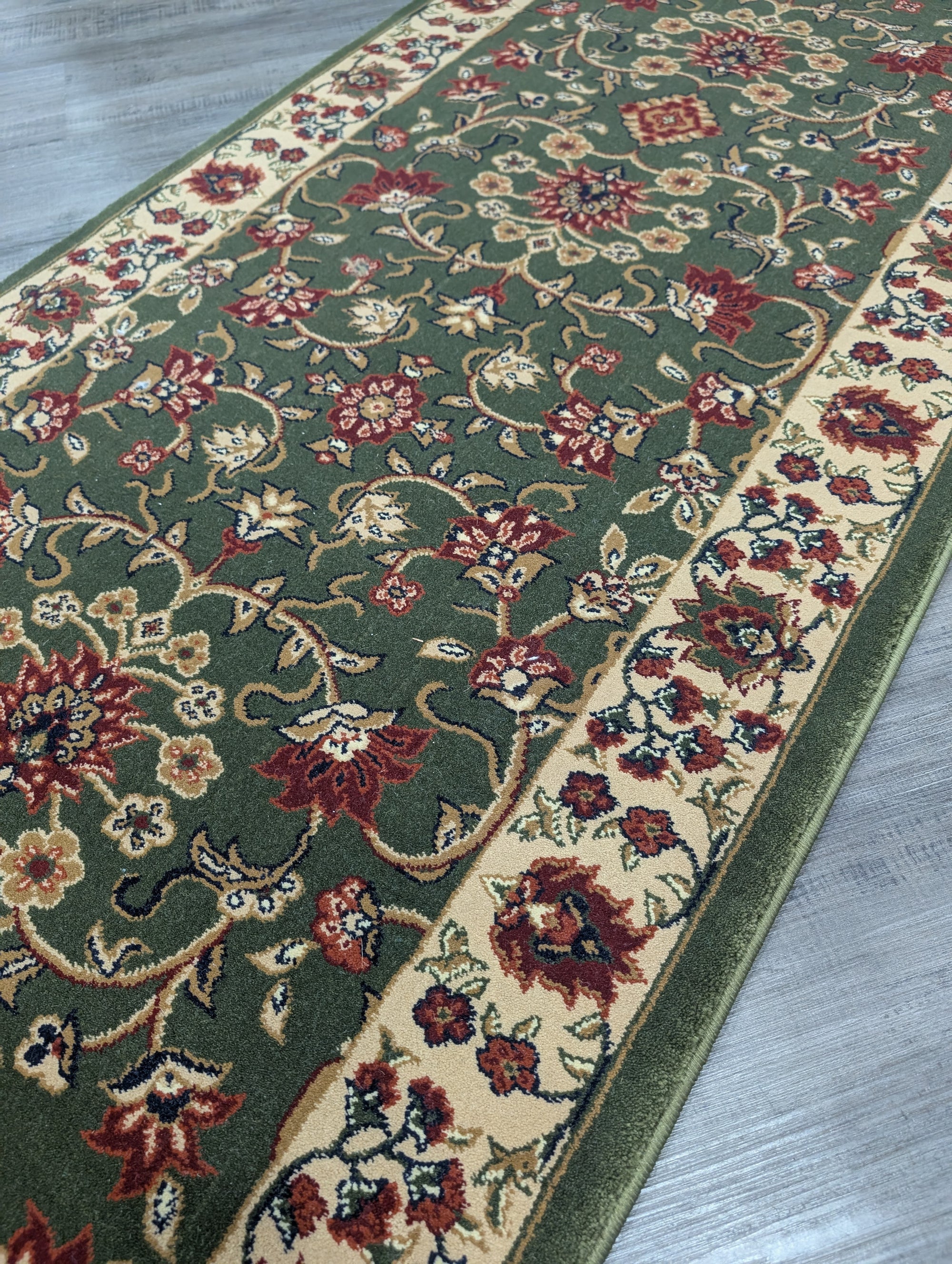 Ay01 green 80 cm Wide Runner