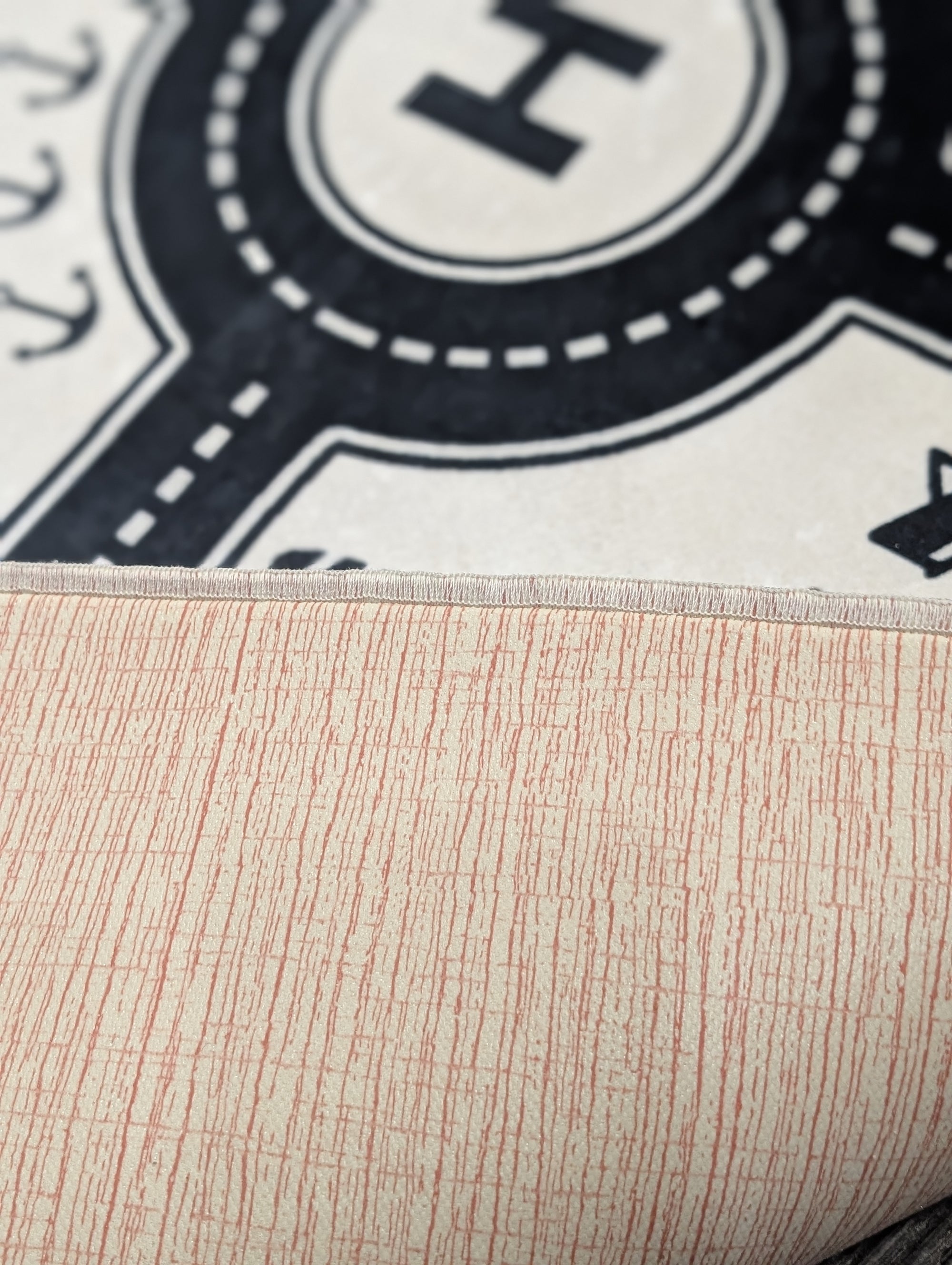 white roads city kids rug