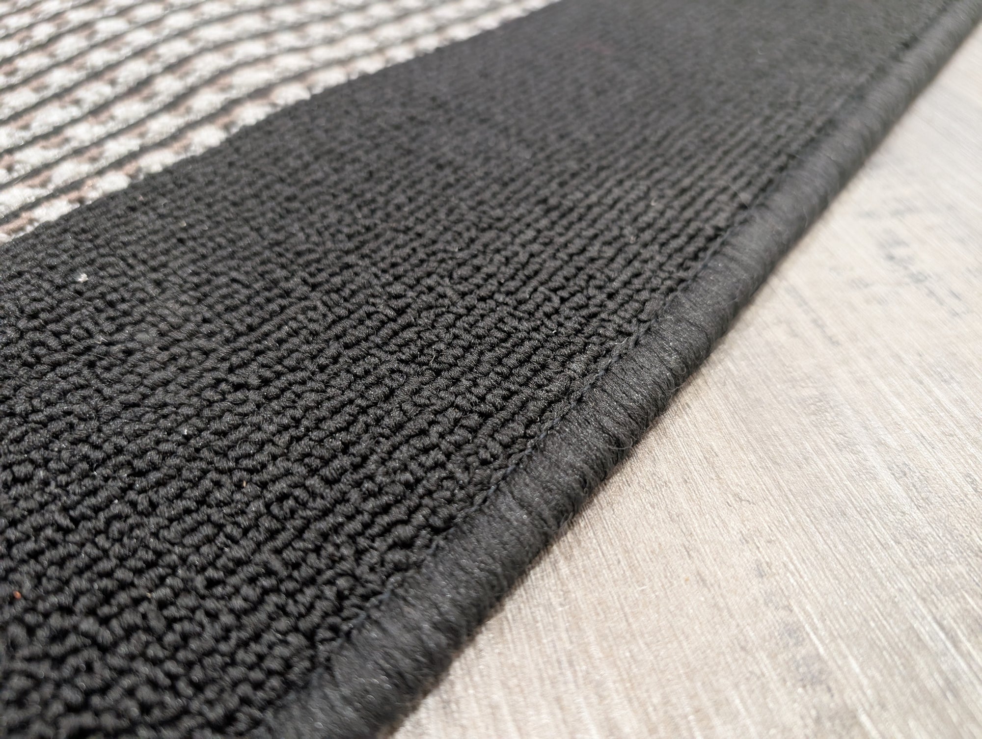 Nikotex black Grey Millan 100 cm Wide