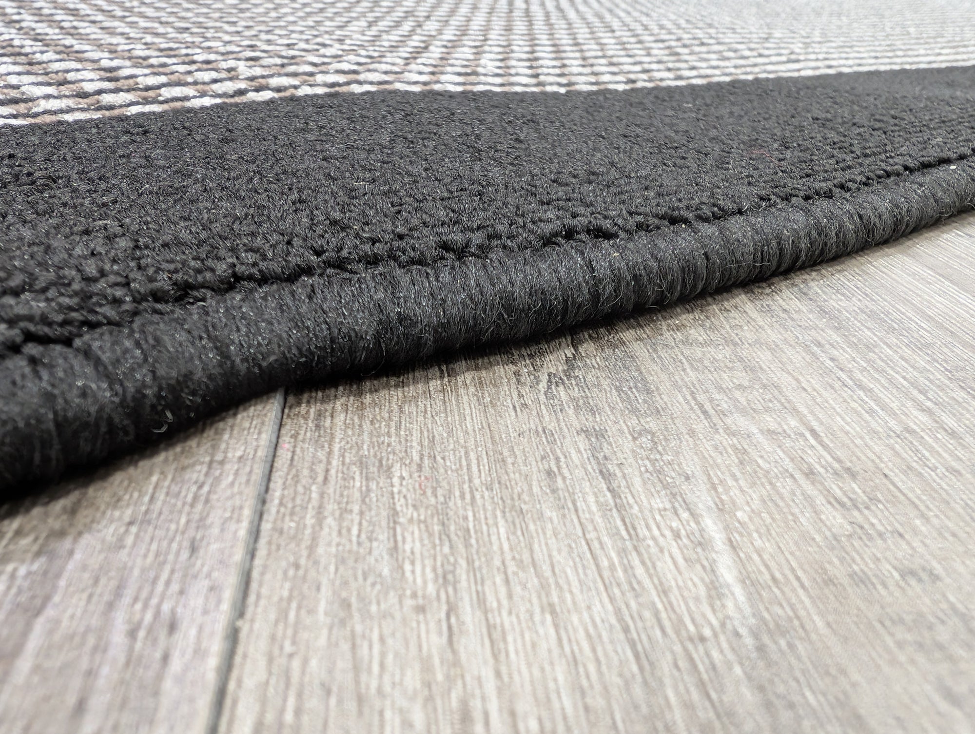 Nikotex black Grey Millan 100 cm Wide