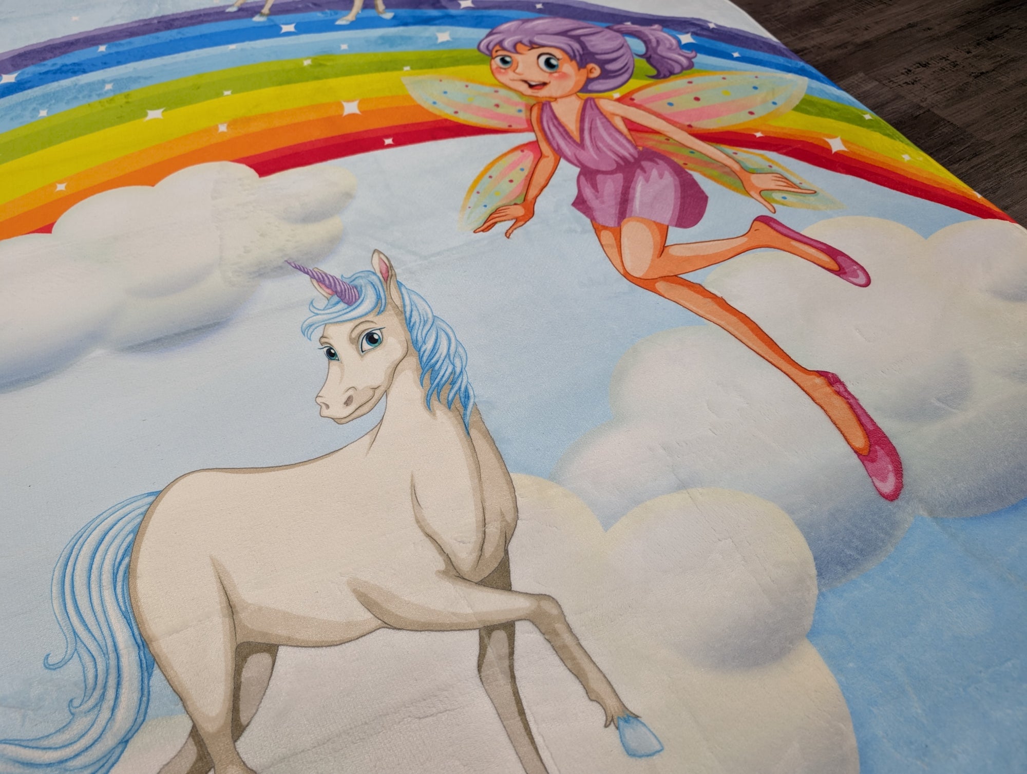 Unicorn princess kids rug