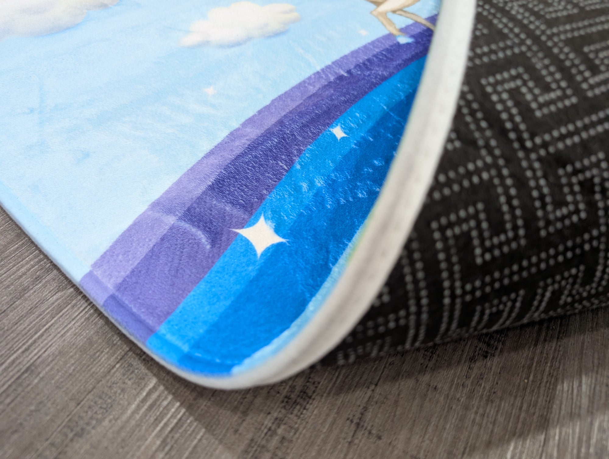 Unicorn princess kids rug