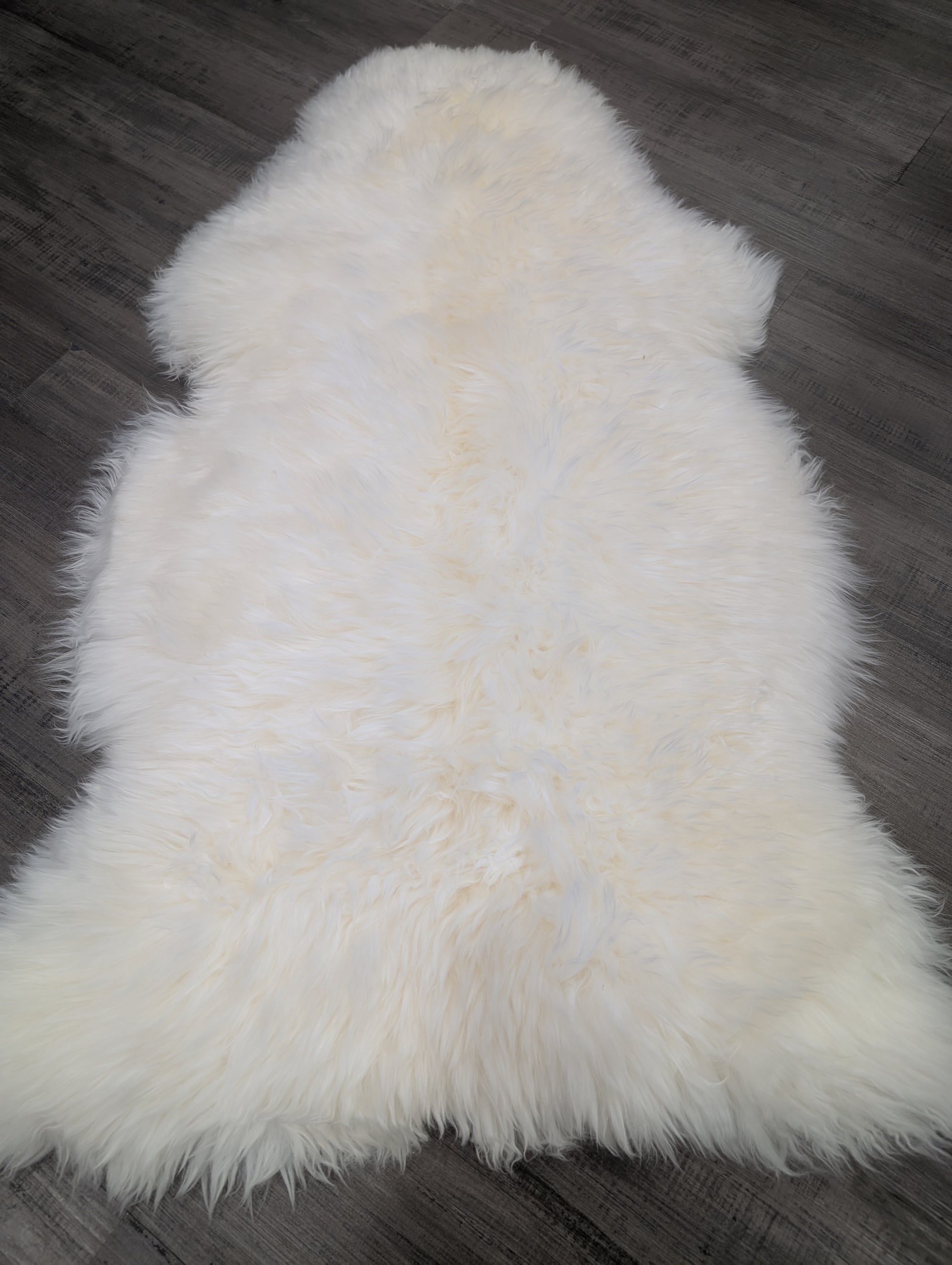 Genuine Sheepskin Lambskin Rug fluffy 75 x 125cm