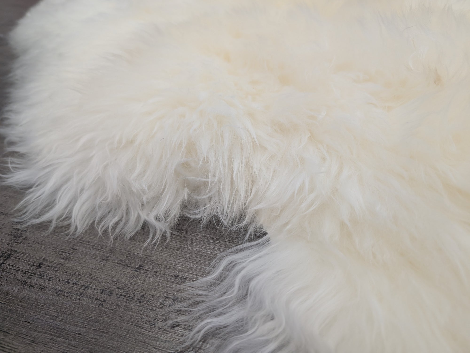Genuine Sheepskin Lambskin Rug fluffy 75 x 125cm